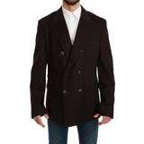 Dolce & Gabbana Slim Blazere Dolce & Gabbana Men's Cashmere Coat Taormina Blazer