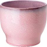 Rød Vaser Knabstrup Keramik urtepotteskjuler Ø14,5 cm Lyserød Vase