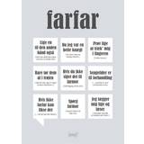 Grå Vægdekorationer Citatplakat Farfar Relationer Plakat 15x21cm