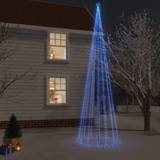 Blå Juletræer vidaXL med spyd 1134 LED'er 800 cm blåt lys Juletræ