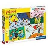 Clementoni 27517 Supercolor Pippi Longstocking Puzzle 104 Pieces From 6 Years