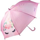Pink Paraplyer Euromic Flowers Umbrella Unicorn
