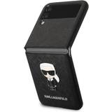 Karl Lagerfeld Saffiano Ikonik Case for Galaxy Z Flip 4
