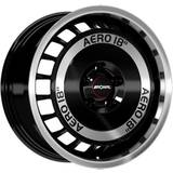 18" Bilfælge Ronal R50 Aero Black Front Cut 8x18 5/100 ET35 B68