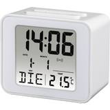 Hama Radio Alarm Clock Digital Small Alarm Clock With Radio And Light, Travel Alarm Clock With
