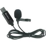 Mikrofoner Sandberg Streamer USB Clip Microphone