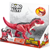 Interaktive dyr Zuru Robo Alive Dino action T-Rex rød