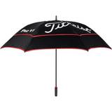 UV-beskyttelse Paraplyer Titleist Tour Double Canopy Umbrella Black