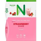 Jordbær Vægtkontrol & Detox Nutrilett VLCD Shake Strawberry 35g 10 pcs