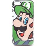 Nintendo Silikone Mobiltilbehør Nintendo PH180312NTN5C Super Mario Bros. Luigi Face Phone Cover for Apple iPh