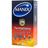 Beskyttelse & Hjælpemidler Manix Kondomer Tentations 14 pcs
