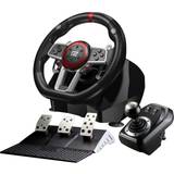 USB type-C Rat & Racercontroller ready2gaming Multi System Racing Wheel Pro (Switch/PS4/PS3/PC) - Black/Red