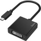 Hama Guld - Kabeladaptere Kabler Hama USB C-DVI Adapter M-F