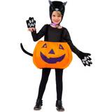 Græskar Kostumer My Other Me Pumpkin Cat Costume for Children