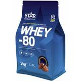 Star Nutrition Whey-80, 1 kg (Vanilla Pear)
