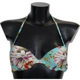 Dolce & Gabbana Dame Bikinitoppe Dolce & Gabbana Women's Floral Print Beachwear Bikini Top