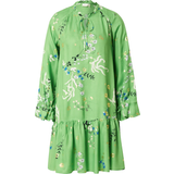 Nümph Grøn - Viskose Tøj Nümph Nucadeau Dress - Foliage