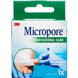 Vandafvisende Plastre 3M Micropore Professional Care 2.5cmx10m