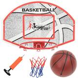 Rød Basketballkurve vidaXL Basket 5 Parts Wall-Mounted 66x44.5cm
