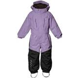 Isbjörn penguin flyverdragt Isbjörn of Sweden Kid's Penguin Snowsuit - Lavender (4700-43-11)