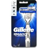 Gillette mach 3 barberblade Gillette Mach3 Turbo Razor + 1 Razor Blade