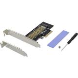 Controller kort MicroConnect MC-PCIE-NVME-SSDADAPT Interface Card