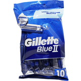 Genfugtende Barberskrabere & Barberblade Gillette Blue II 10-pack