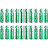Alkalisk - Batterier - Genopladelige standardbatterier Batterier & Opladere Deltaco Ultimate Alkaline AA 20-pack