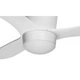 Texa Design Loftventilatorer Texa Design Cetus Matt Hvid/Opal Dæmpbar Ventilatorbelysning