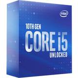 Core i5 - Intel Socket 1200 - Turbo/Precision Boost CPUs Intel Core i5 10600K 4.1GHz Socket 1200 Box without Cooler