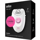 Brun Epilatorer Braun BRASE1176 Silk-epil Epilator White and Pink
