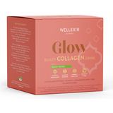 Ernæringsdrikke Wellexir Glow Beauty Collagen Drink Peach Ice Tea 6g 30 stk