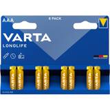 Batterier & Opladere Varta AAA batterier Longlife 8 stk