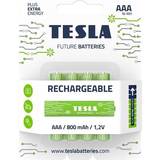 AAA (LR03) - Grå Batterier & Opladere Tesla Rechargeable Battery AAA 4-pack