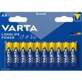 Batterier Batterier & Opladere Varta Longlife Power Alkaline AA 10-pack