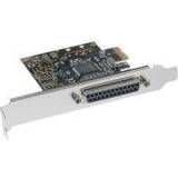 InLine Netværkskort & Bluetooth-adaptere InLine interfacekort 1- 25pol parallel PCI 1 x parallel 25pol DB (76625C)