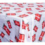 Borg Living Table Cloths Birthday Velor Tablecloth with Flag 3pcs
