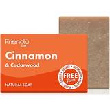 Bakteriedræbende Kropssæber Friendly Soap Cinnamon & Cedarwood Bath Soap 95g