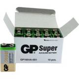 GP 9V (6LR61) Batterier & Opladere GP Super Alkaline 9V 10-pack