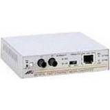 Netværkskort & Bluetooth-adaptere Allied Telesis AT MC101XL Fibermedieomformer 10Mb LAN 100Base-FX, 100Base-TX RJ-45 ST multimodus op til 2 km 1310 nm