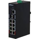 Dahua Elartikler Dahua 8-Port Gigabit POE2.0 unmanged switch(120W) GbE Uplink,2*SFP,PFS3211-8GT-120-V2-inkl. PSU