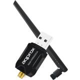 Approx Netværkskort & Bluetooth-adaptere Approx Wi-Fi USB-adapter APPUSB600DA Sort