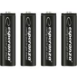 Esperanza Batterier & Opladere Esperanza battery 4 x AA HR6 NiMH