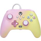 Pink - Xbox One Spil controllere PowerA Xbox Series Enhanced Wired Controller - Pink Lemonade