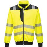 UV-beskyttelse Arbejdsjakker Portwest PW370 PW3 Hi-Vis Zip Sweatshirt Men