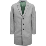 Grøn - Herre - M Frakker Jack & Jones Wool Blend Coat