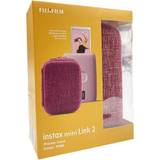 Fuji Kameratasker Fuji film instax Mini Link Printer Case soft pink
