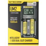 NiteCore Batterier - Sort Batterier & Opladere NiteCore UM2 batterioplader