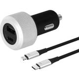 Just Mobile Batterier & Opladere Just Mobile Highway Turbo with Lightning Cable