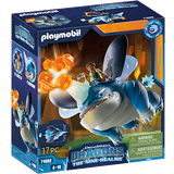 Playmobil drage Playmobil Dragons Nine Realms: Plowhorn & D'Angelo 71082